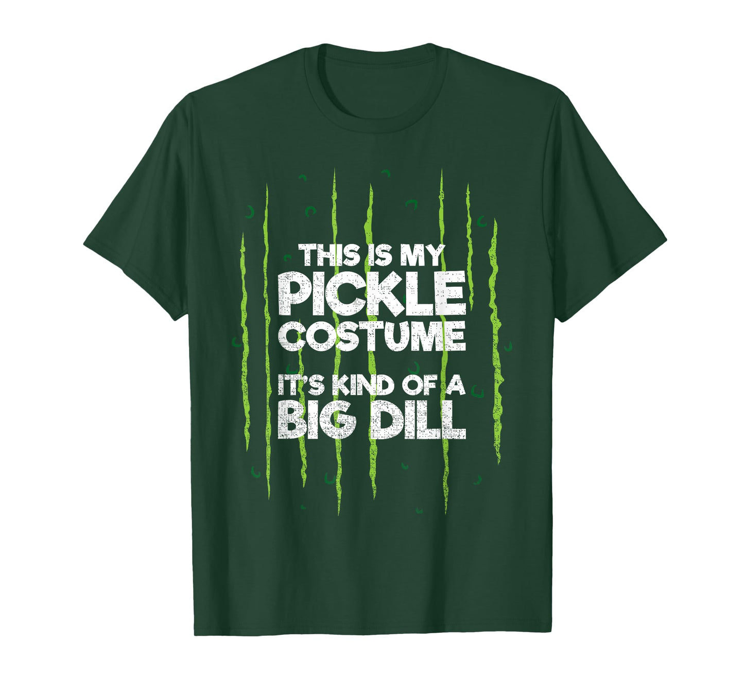 This Is My Pickle Costume Dill Halloween Food Lazy Costume T-Shirt