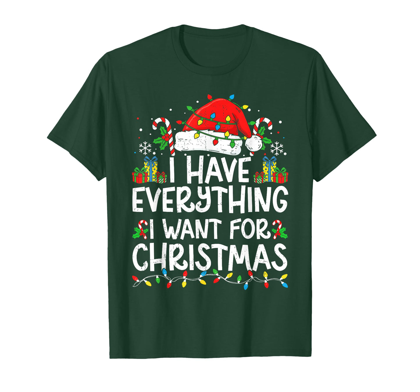 Couple Matching Funny Christmas Shirt It’s Me I’m Everything T-Shirt