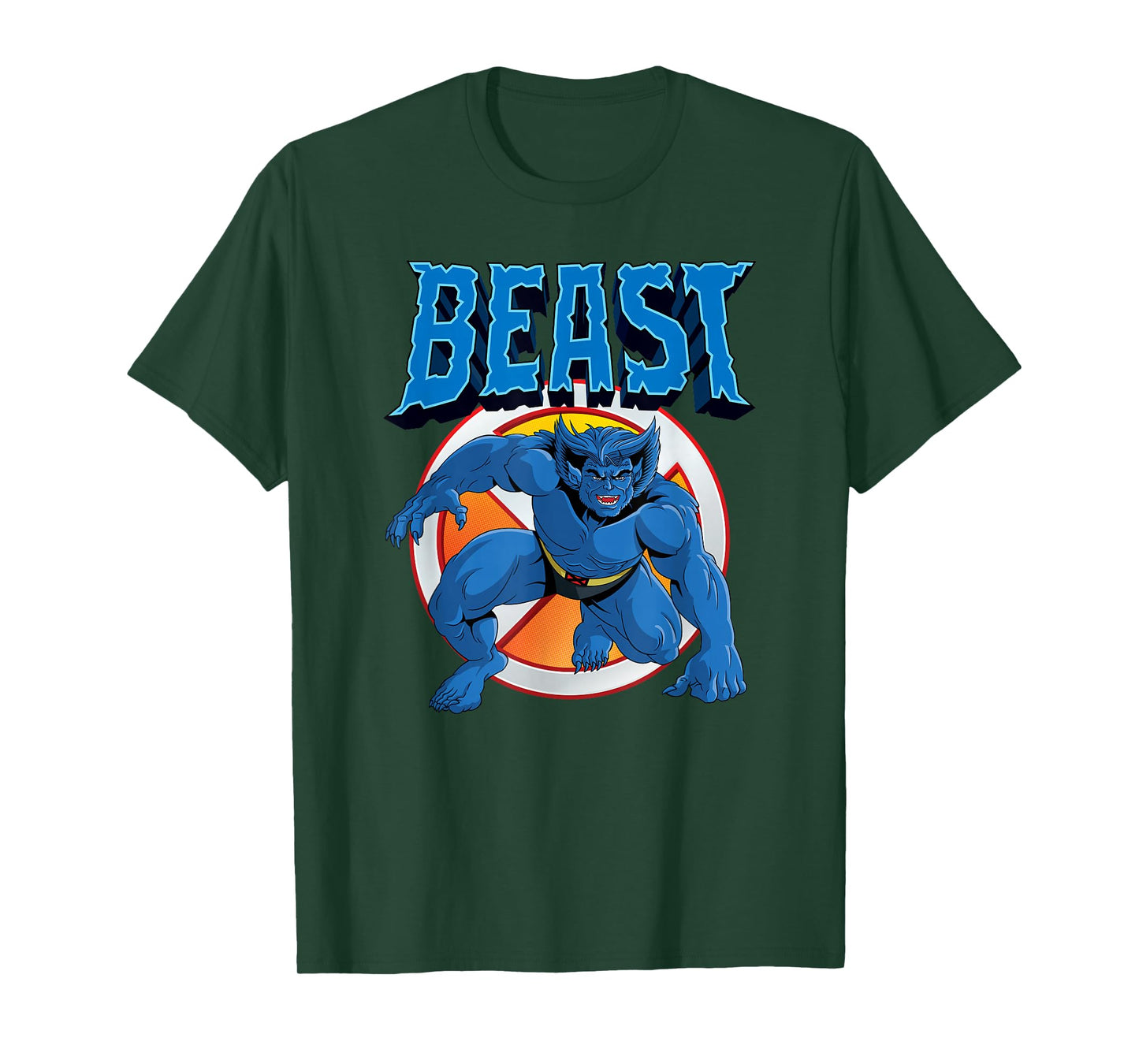 Marvel X-Men Beast Retro 90s T-Shirt