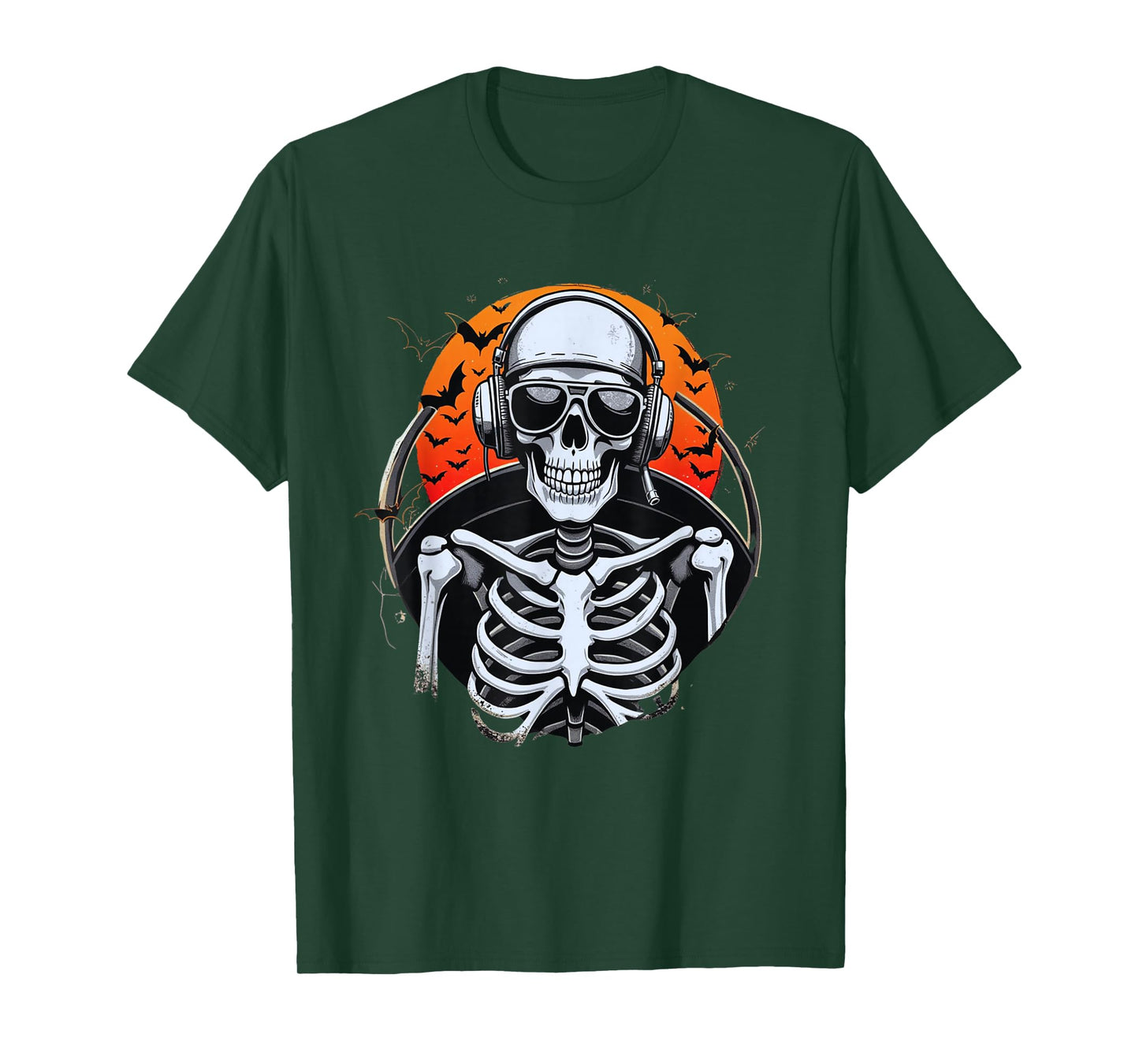 Skeleton pilot | Halloween airplane | Halloween pilot T-Shirt