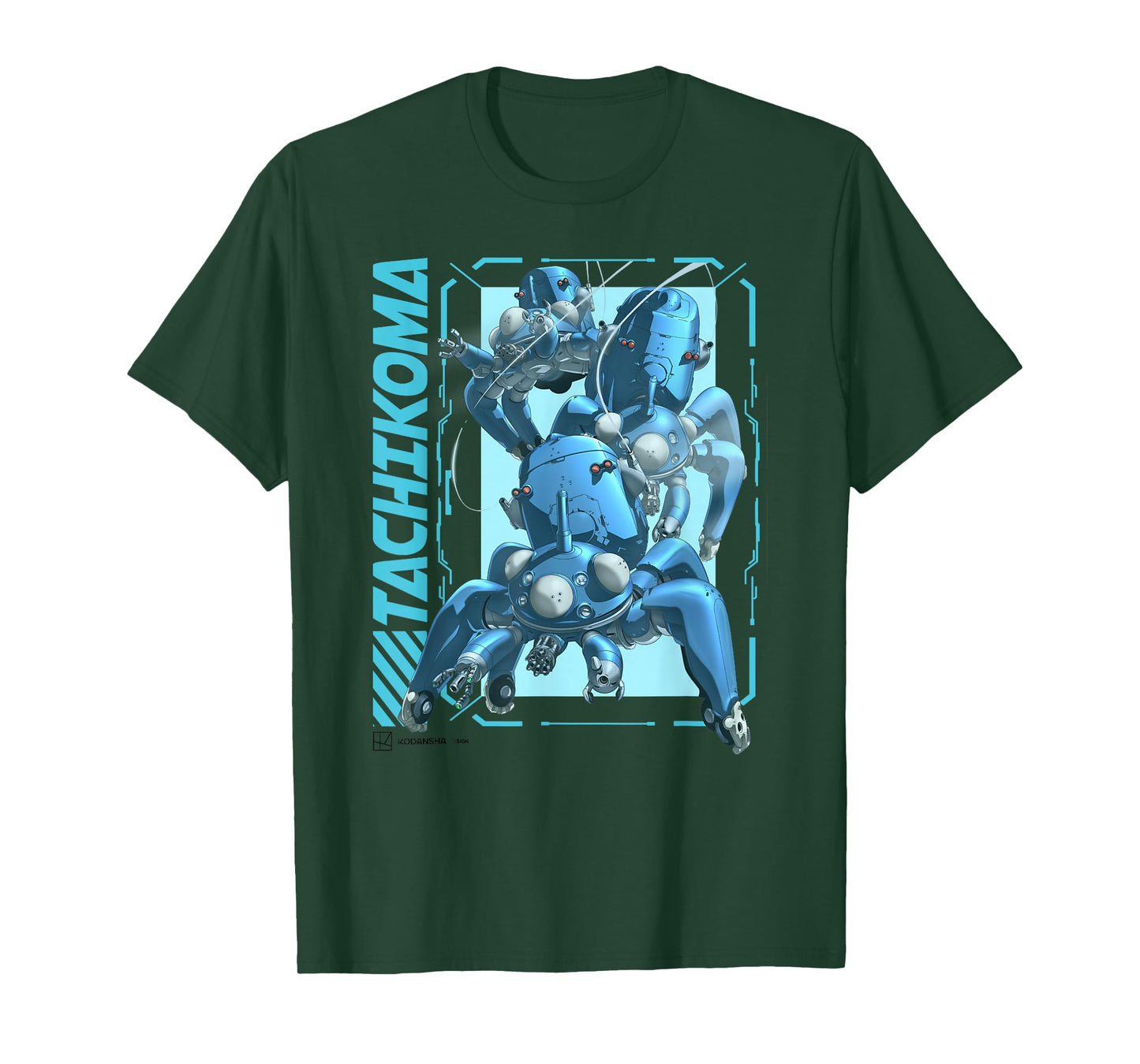 Ghost in the Shell Stand Alone Complex Tachikoma Poster T-Shirt