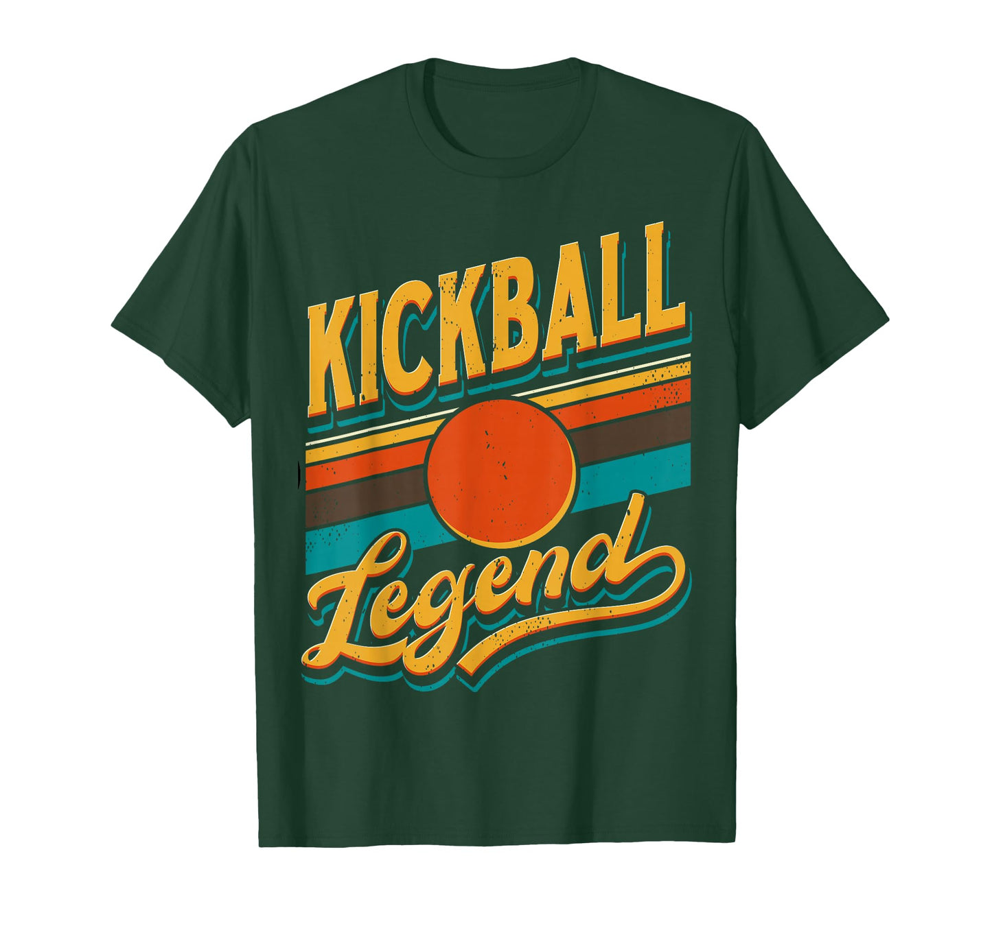 Kickball Legend Retro | Kick Ball Player T-Shirt
