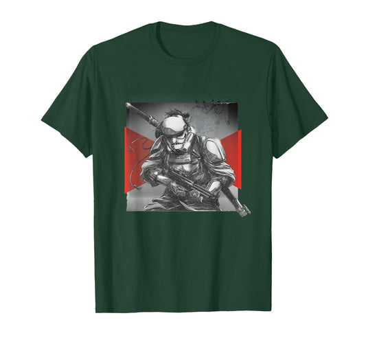 Star Wars: Visions Anime The Duel Samurai Stormtrooper T-Shirt