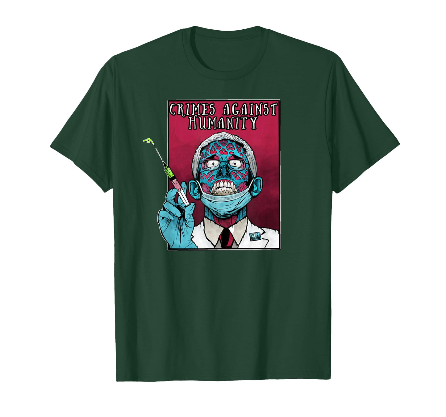 Fauci anti Government Mandate Arrest Dr Fauci Zombie Protest T-Shirt