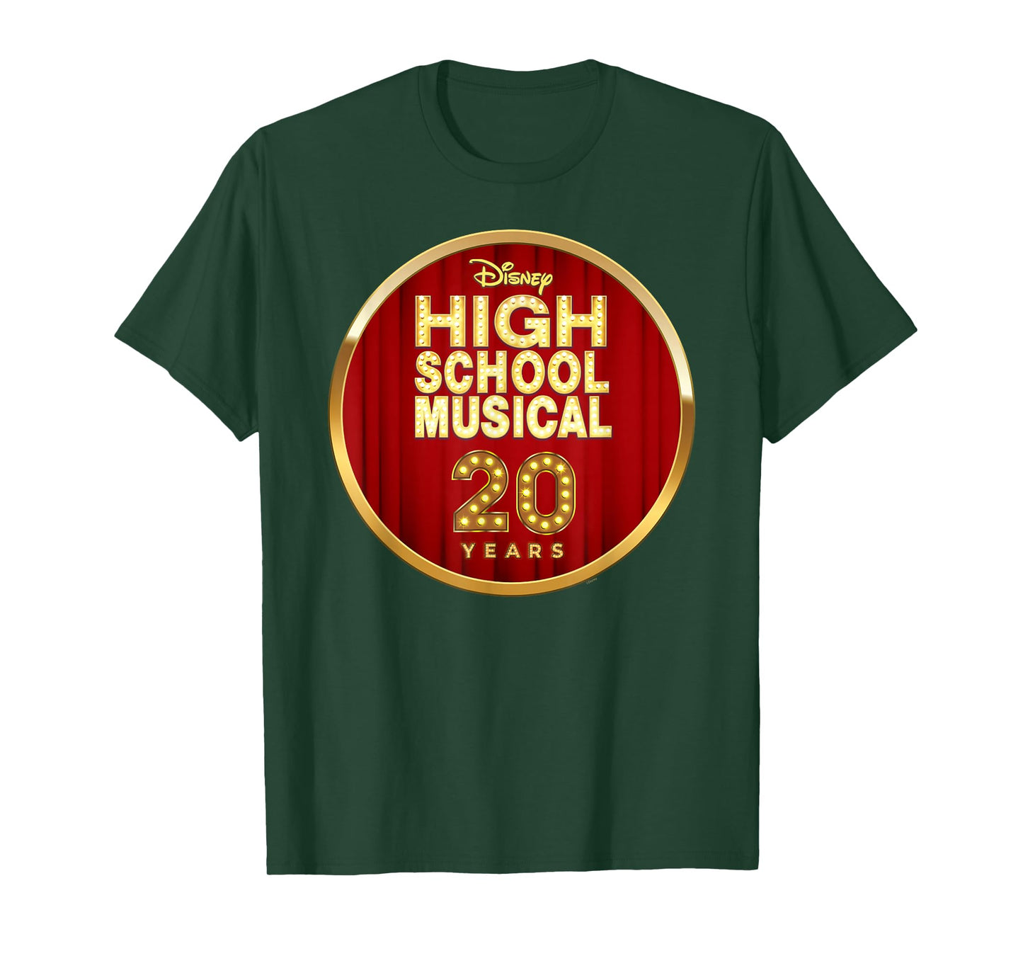 Disney High School Musical 20th Anniversary Official Logo T-Shirt