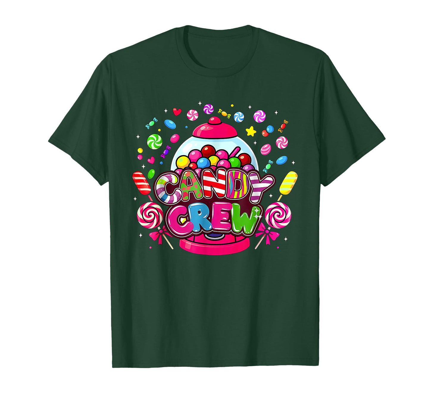 Candy Crew Candy Costume Women Candy Land Kids Sweetie T-Shirt