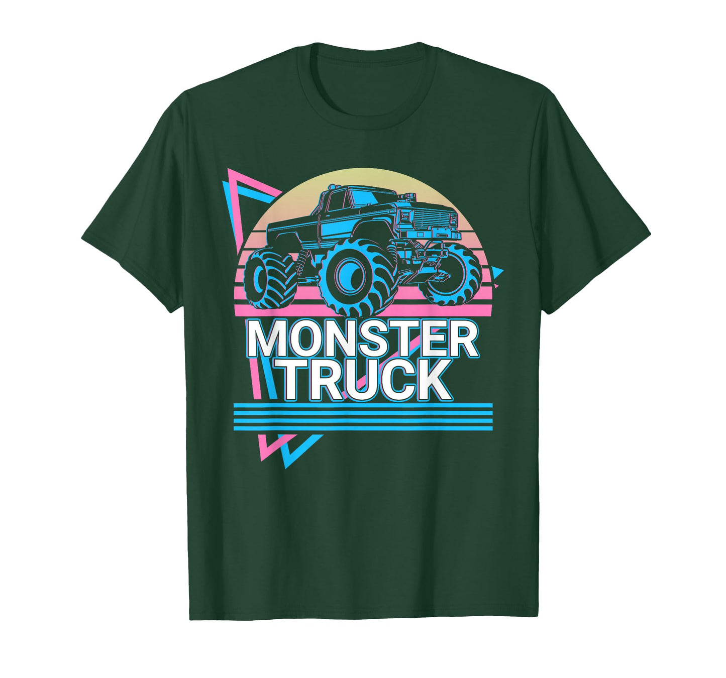 Monster Truck Retro T-Shirt