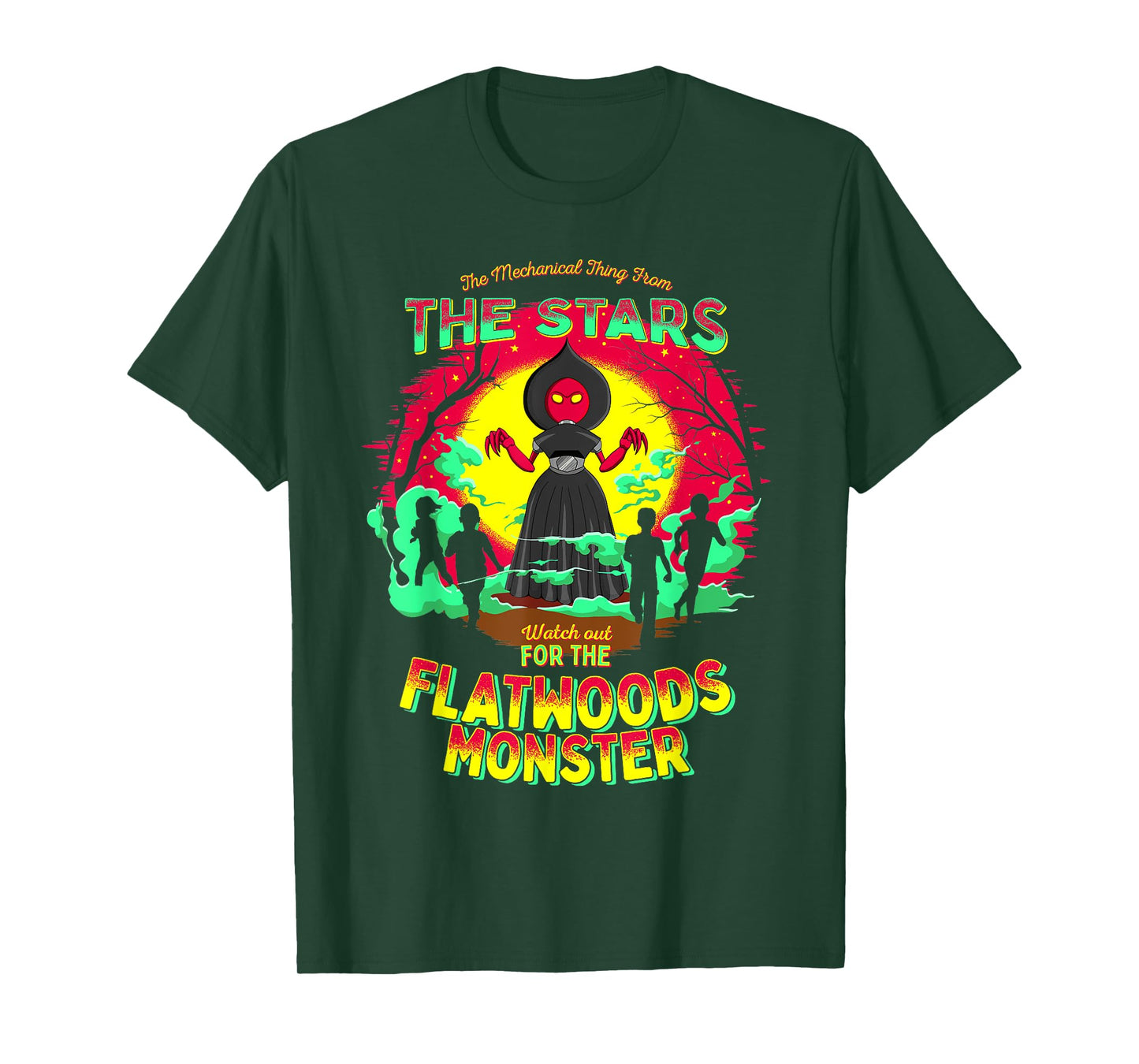 Flatwooods Monster Alien Braxie Braxton County WV Cryptid T-Shirt