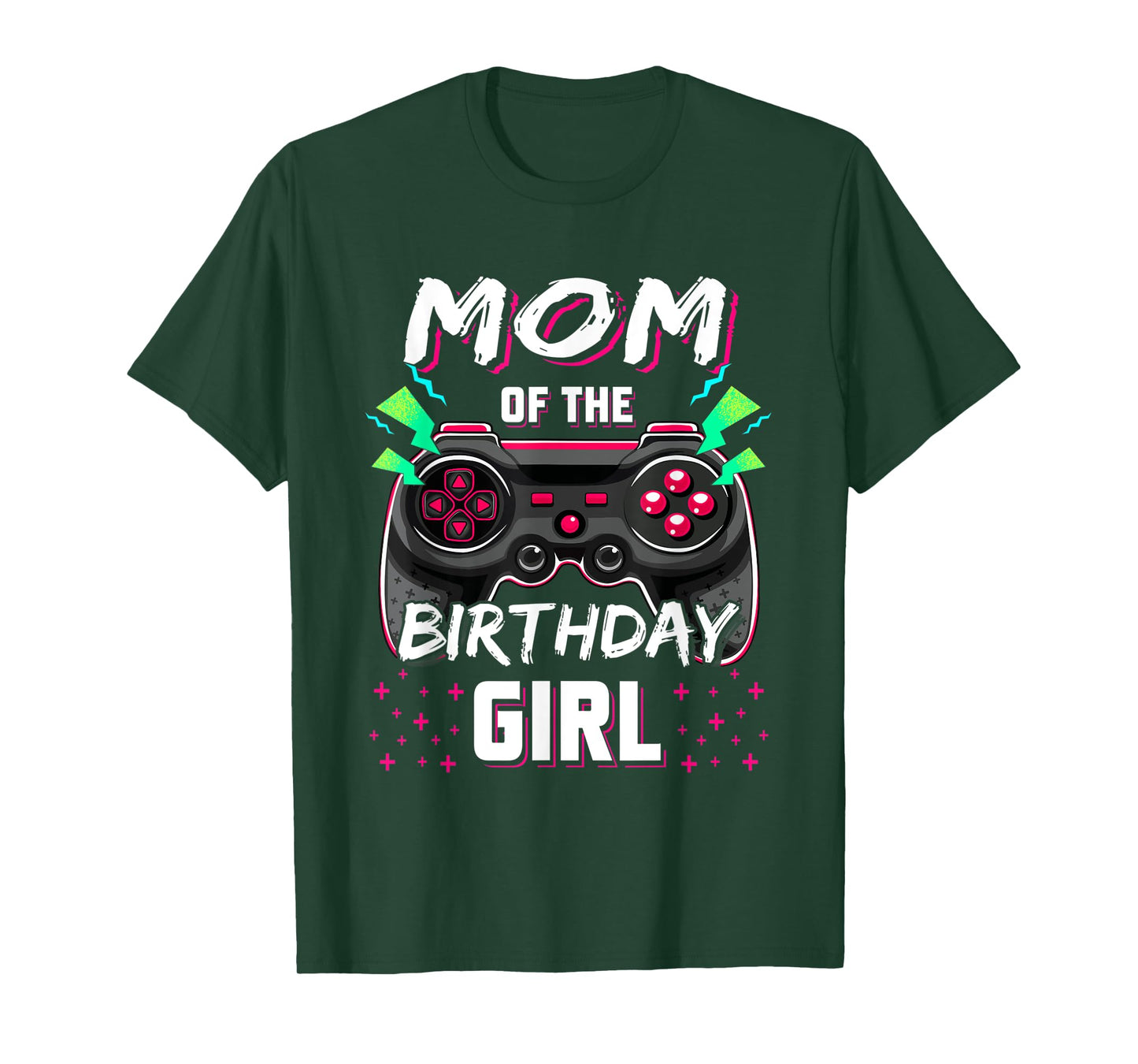 Mom Of The Birthday Girl Video Game B-Day Top Gamer Party T-Shirt