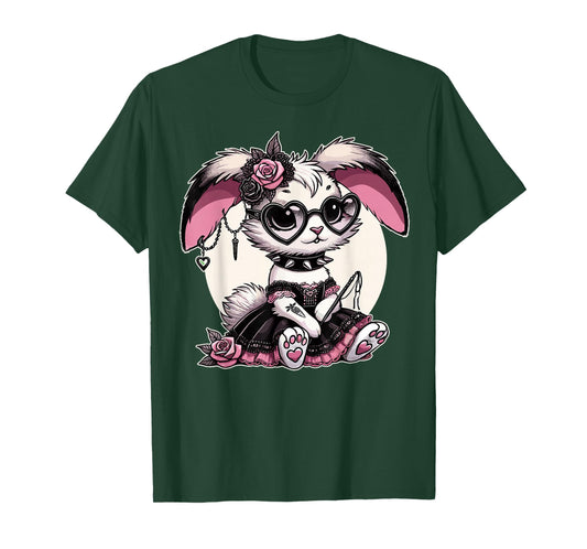Gothic Pastel Goth Kawaii Bunny Alternative Aesthetic T-Shirt