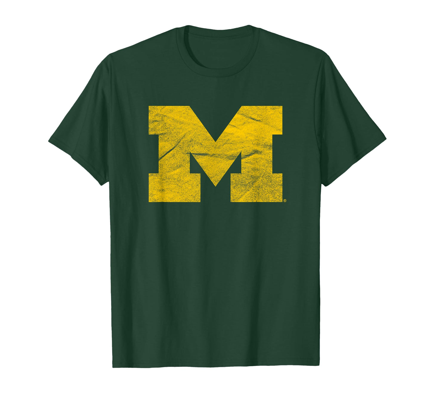 University of Michigan Wolverines U of M Distressed Primary T-Shirt