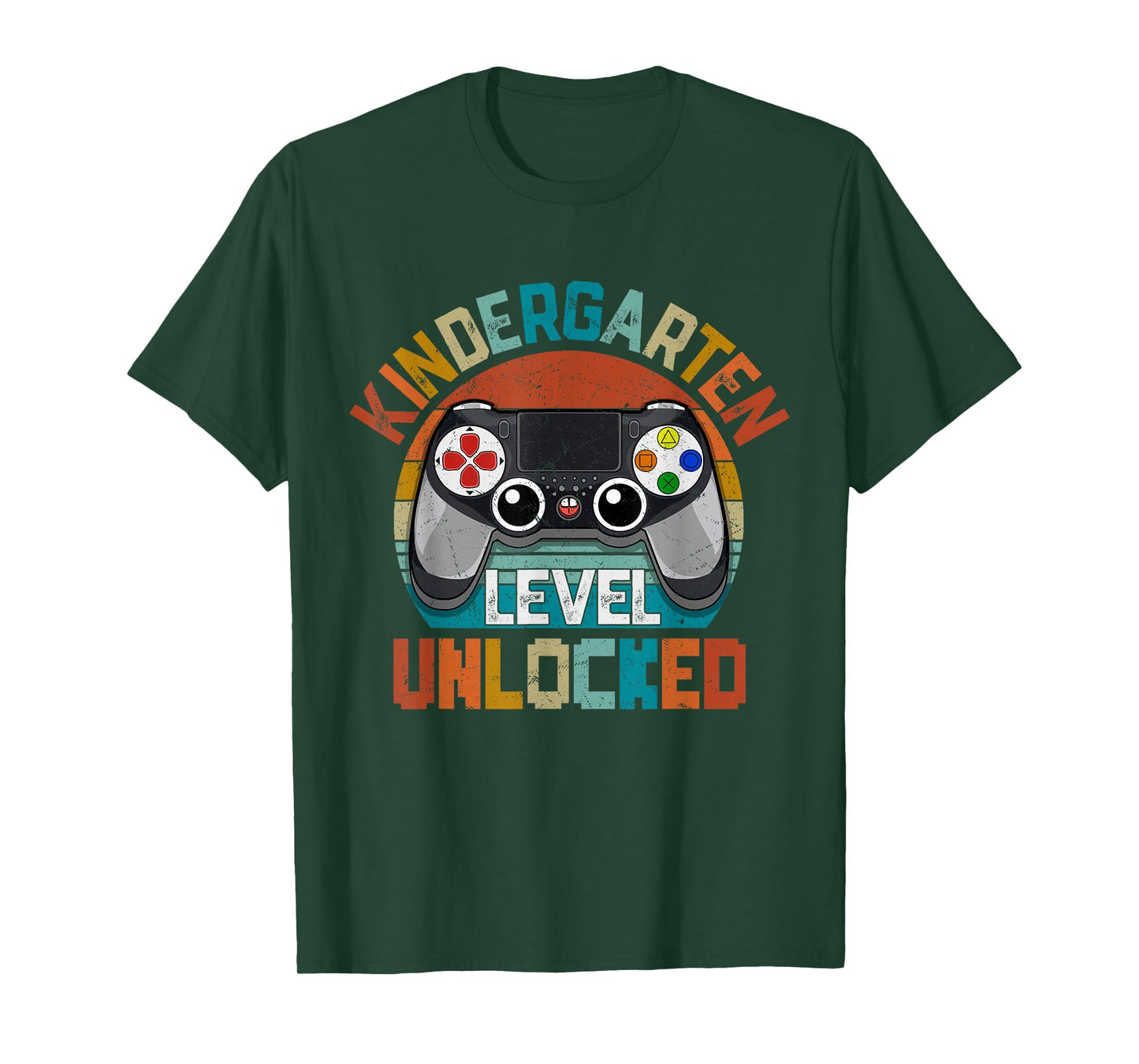 Kindergarten Grade Level Unlocked Video Game Back To School T-Shirt
