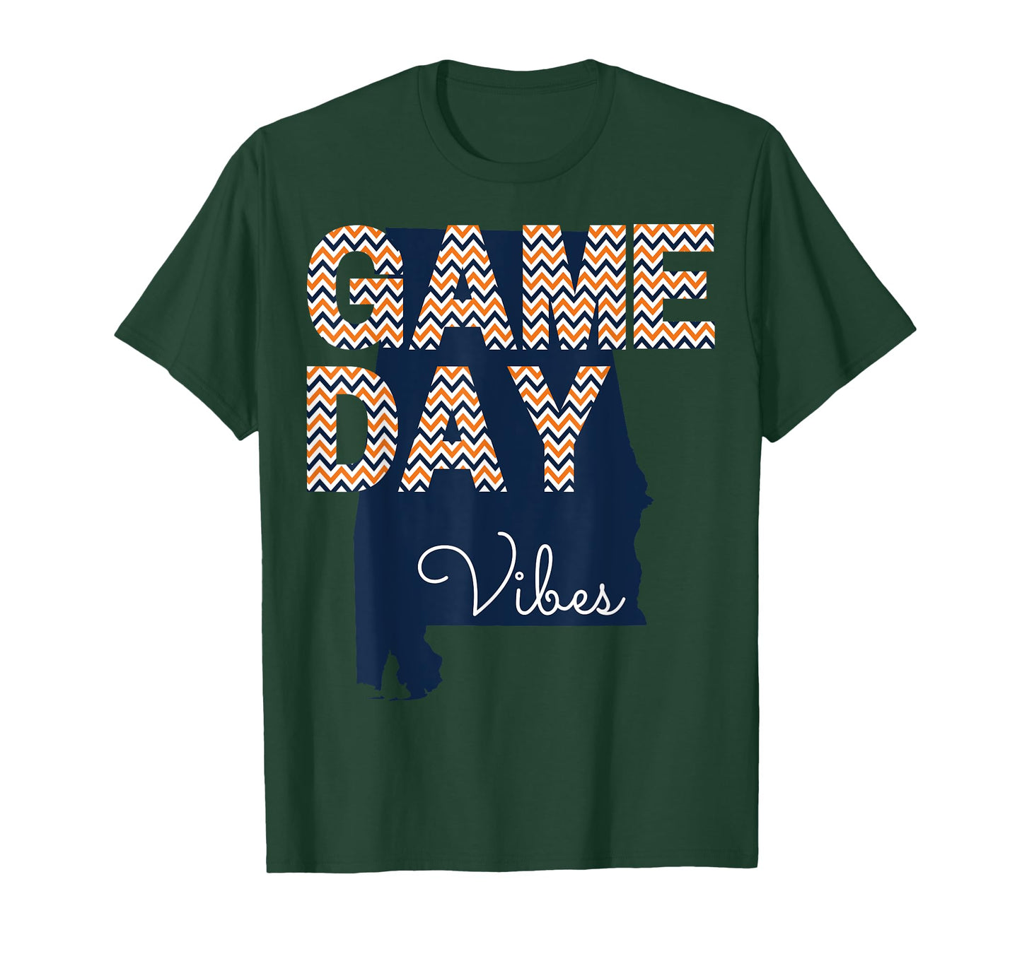 Auburn Game Day Vibes Fall Tailgate T-Shirt