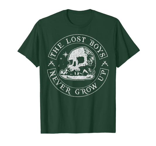 Disney Peter Pan The Lost Boys Never Grow Up T-Shirt Small