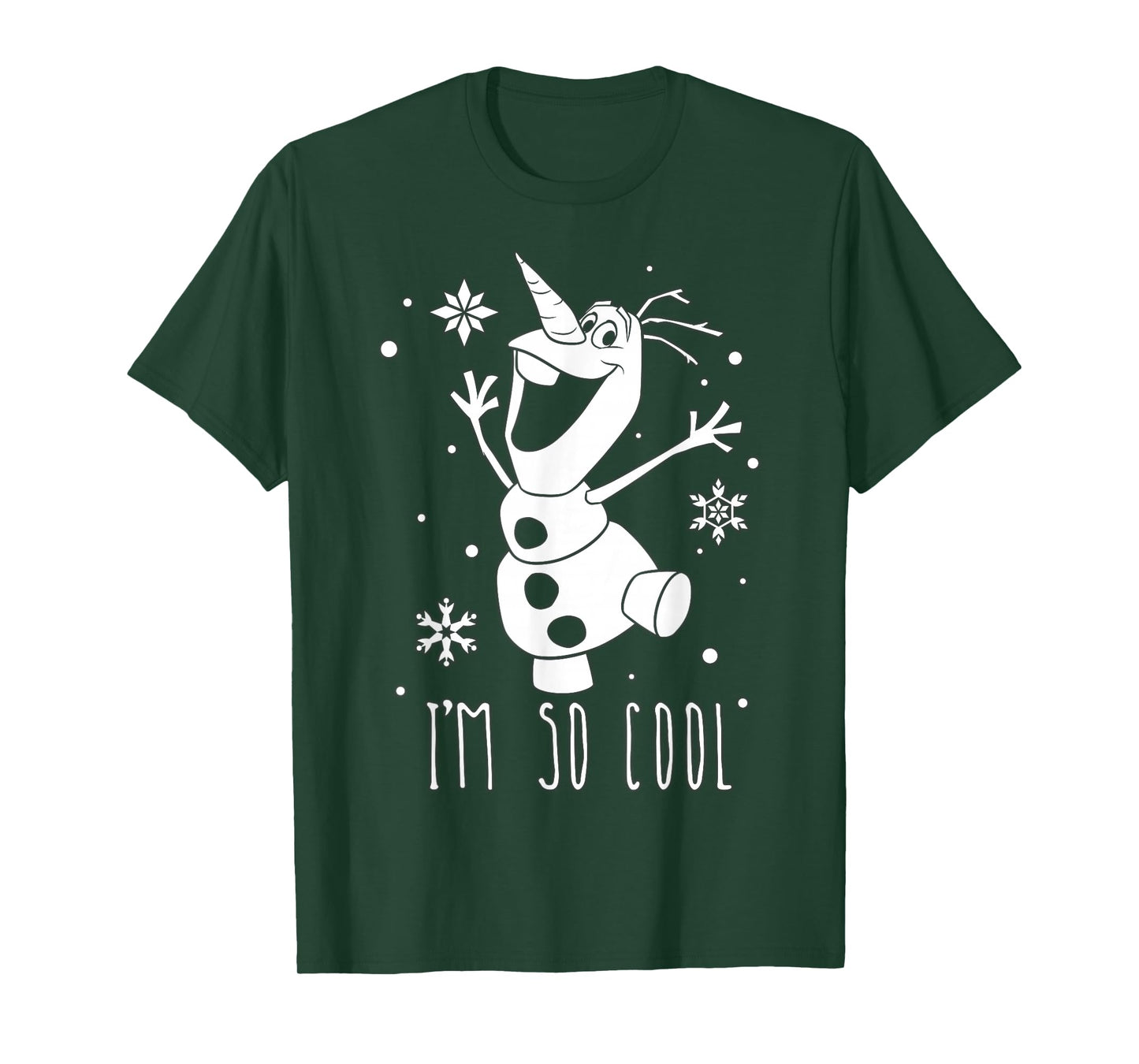 Disney Frozen Olaf I'm So Cool Dancing Graphic T-Shirt T-Shirt