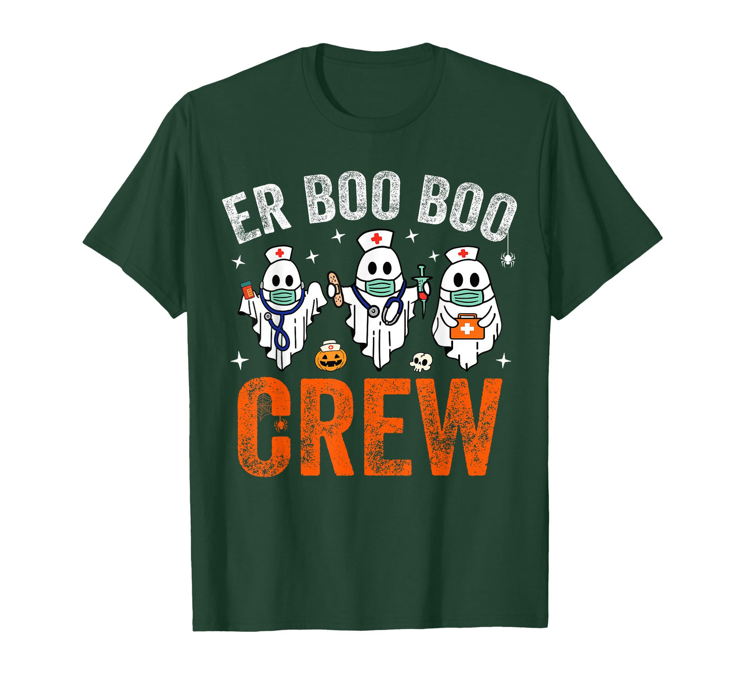 Emergency Room Nurse Crew Funny Halloween ER Nurse Costume T-Shirt