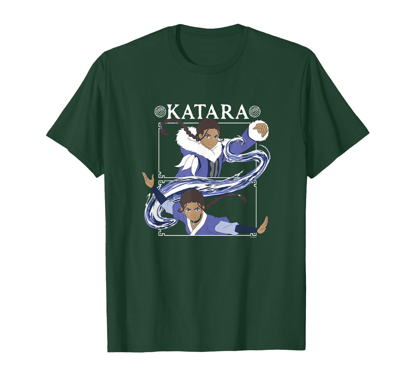 Avatar: The Last Airbender Katara Waterbending Master Panels T-Shirt