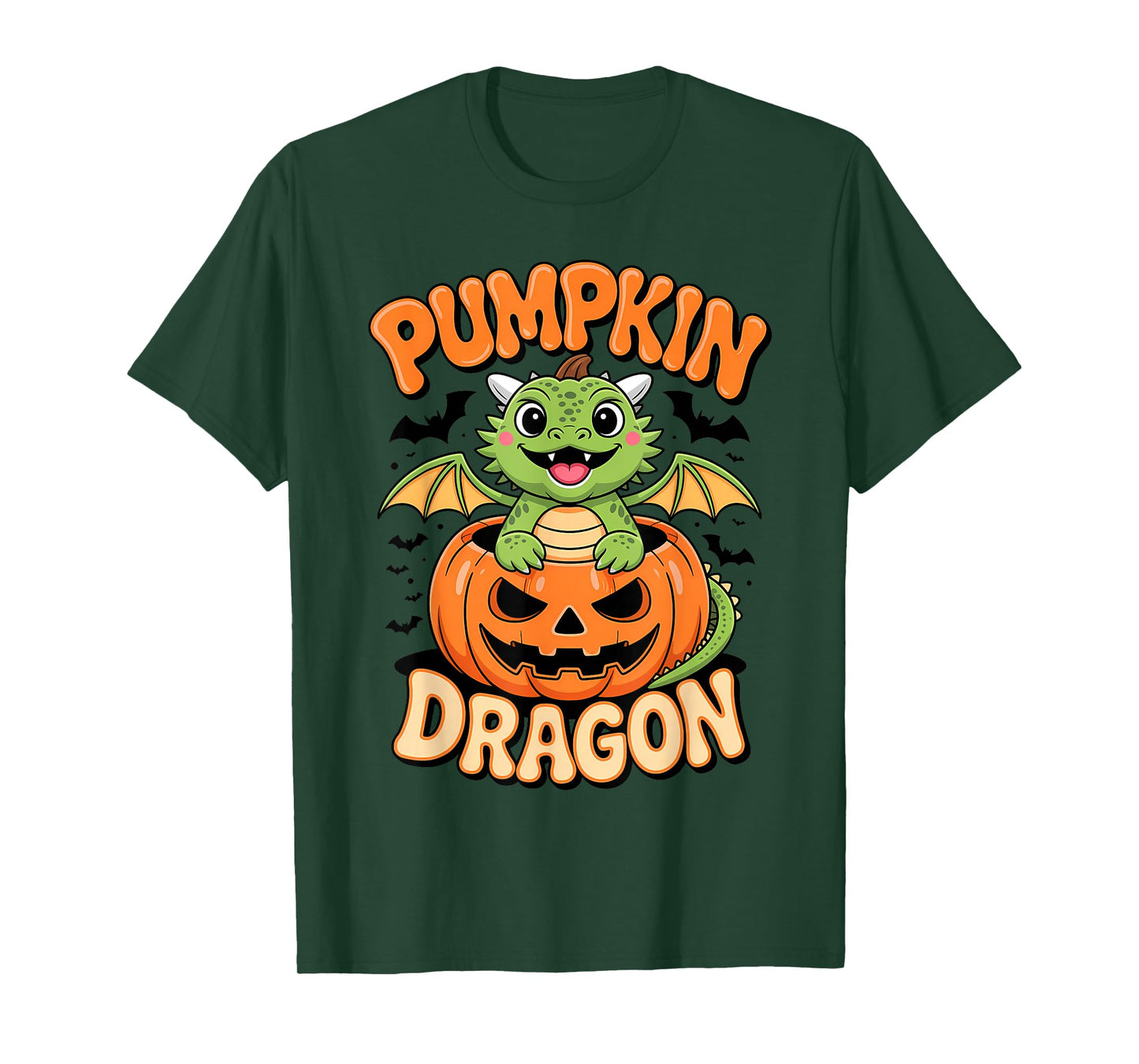 Pumpkin Patch Dragon Bearded Dragons Halloween T-Shirt