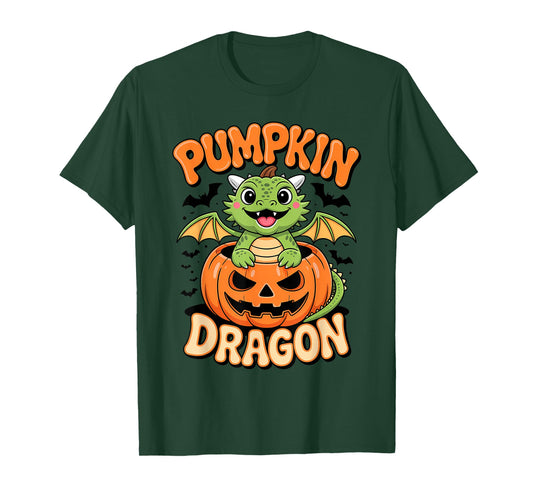 Pumpkin Patch Dragon Bearded Dragons Halloween T-Shirt