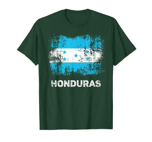 Honduran flag shirt Patriotic Honduras flag T-Shirt