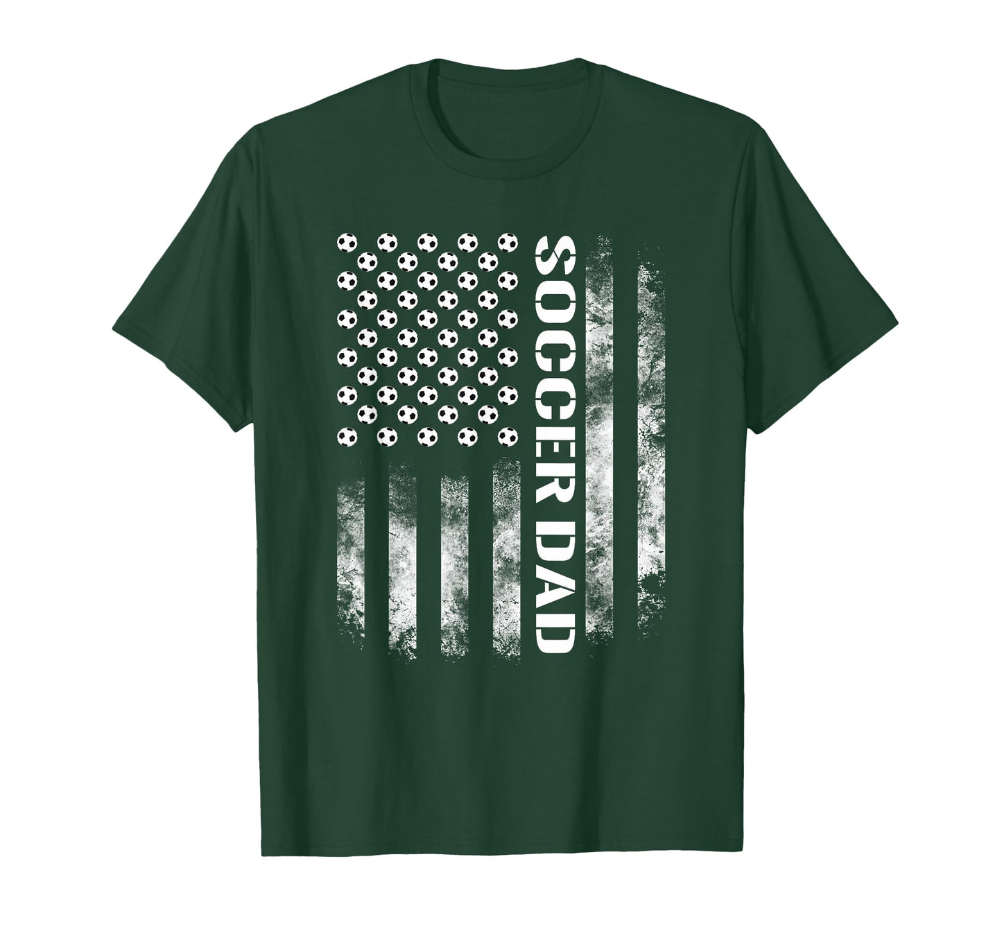 Soccer Dad Funny USA Flag T-Shirt