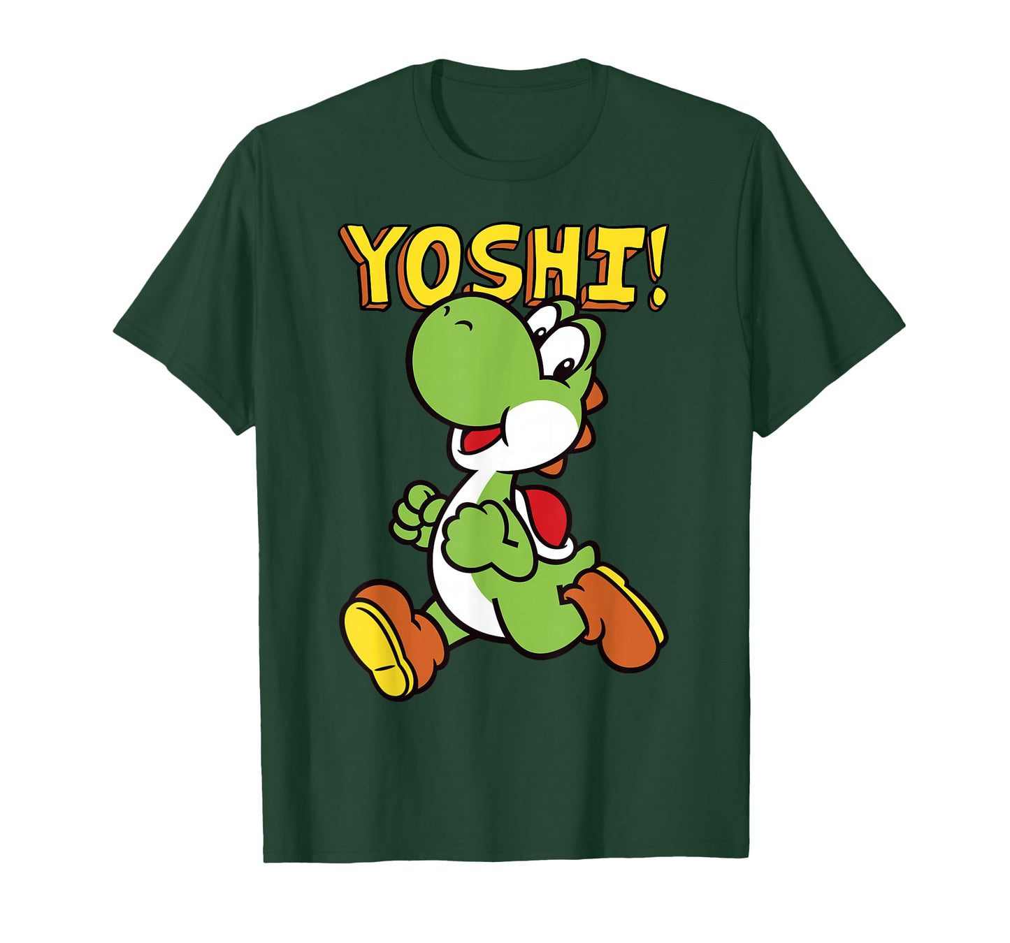 Nintendo Super Mario Yoshi Intro Jump Graphic T-Shirt