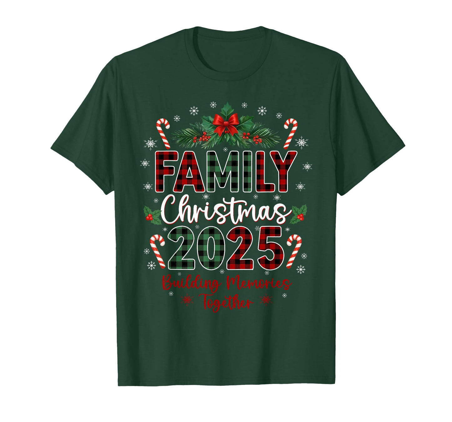 Family Christmas 2025 Matching Group Holiday Squad Xmas T-Shirt