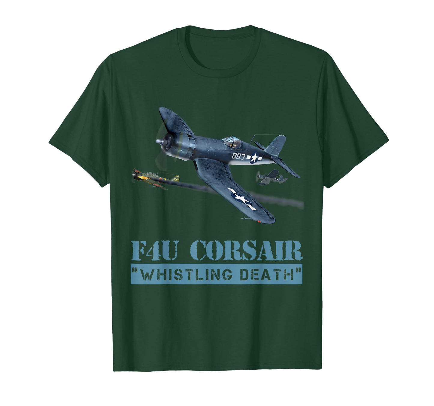 F4U Corsair. "Whistling Death" Awesome Warbird, t-shirt!! T-Shirt