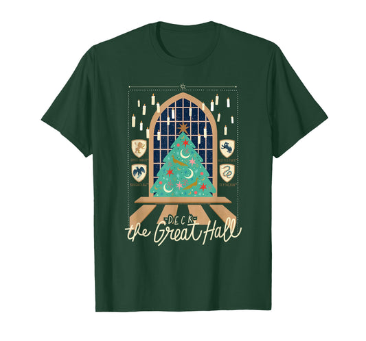 Harry Potter deck The Great Hall for Christmas T-Shirt