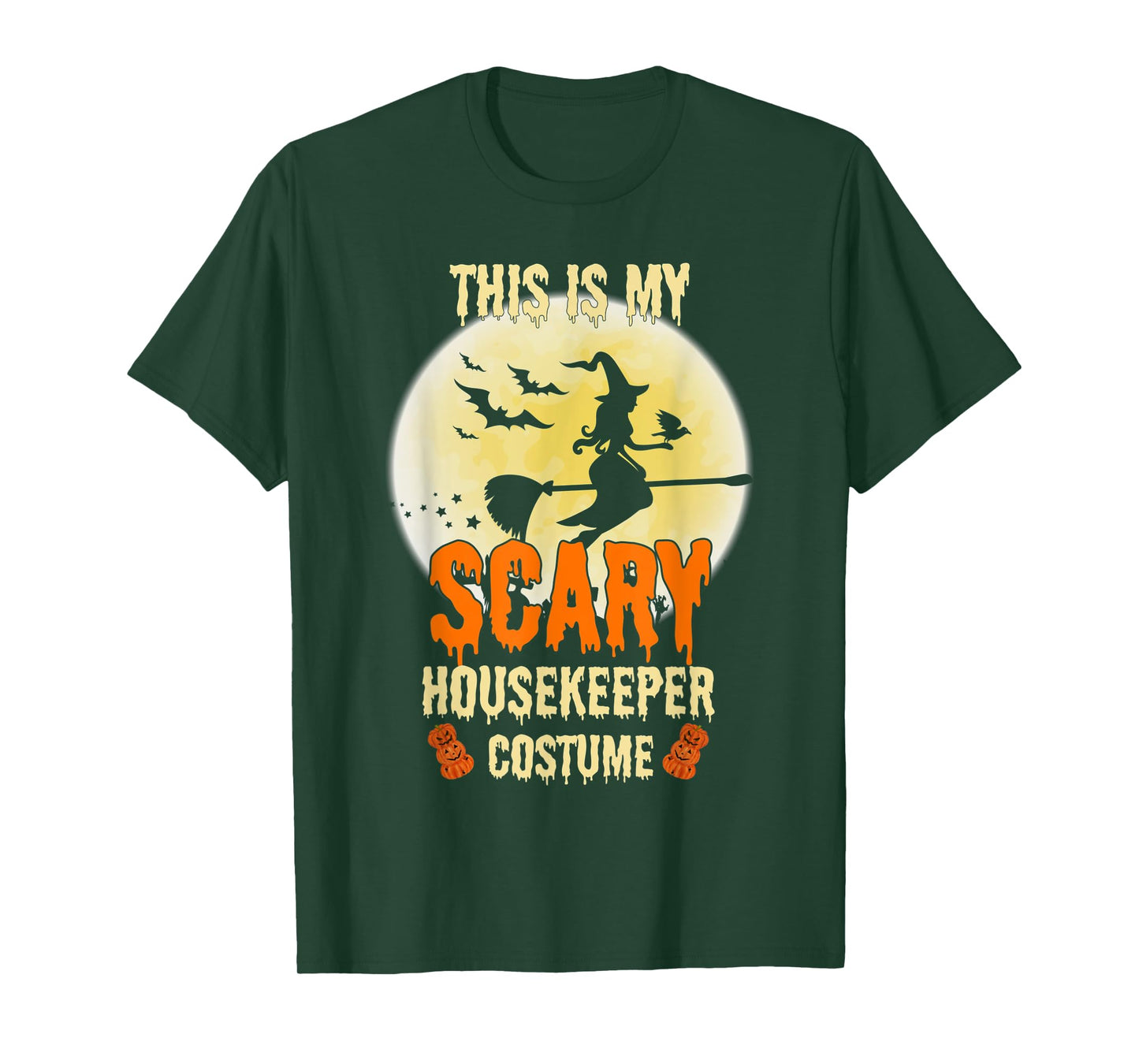 This Is My Scary Housekeeper Halloween Costume T-Shirt