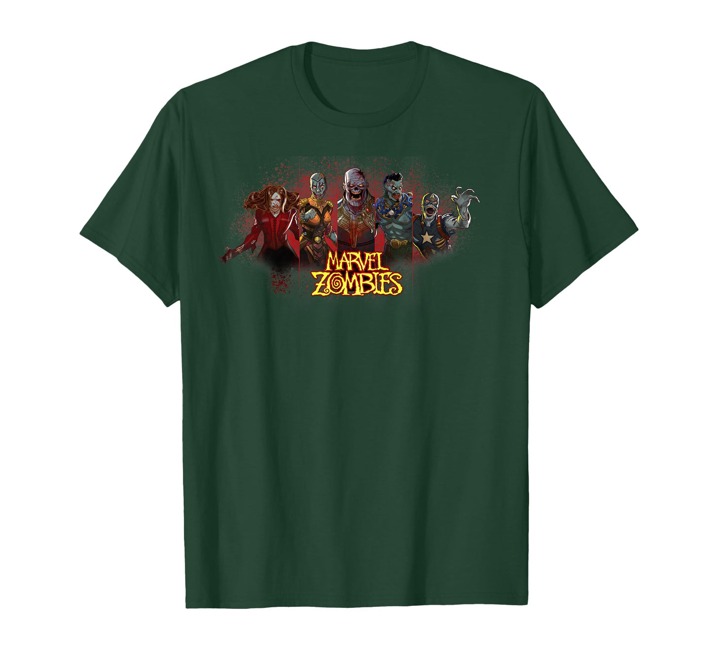 Marvel Animation Marvel Zombies Undead Heroes and Villains T-Shirt