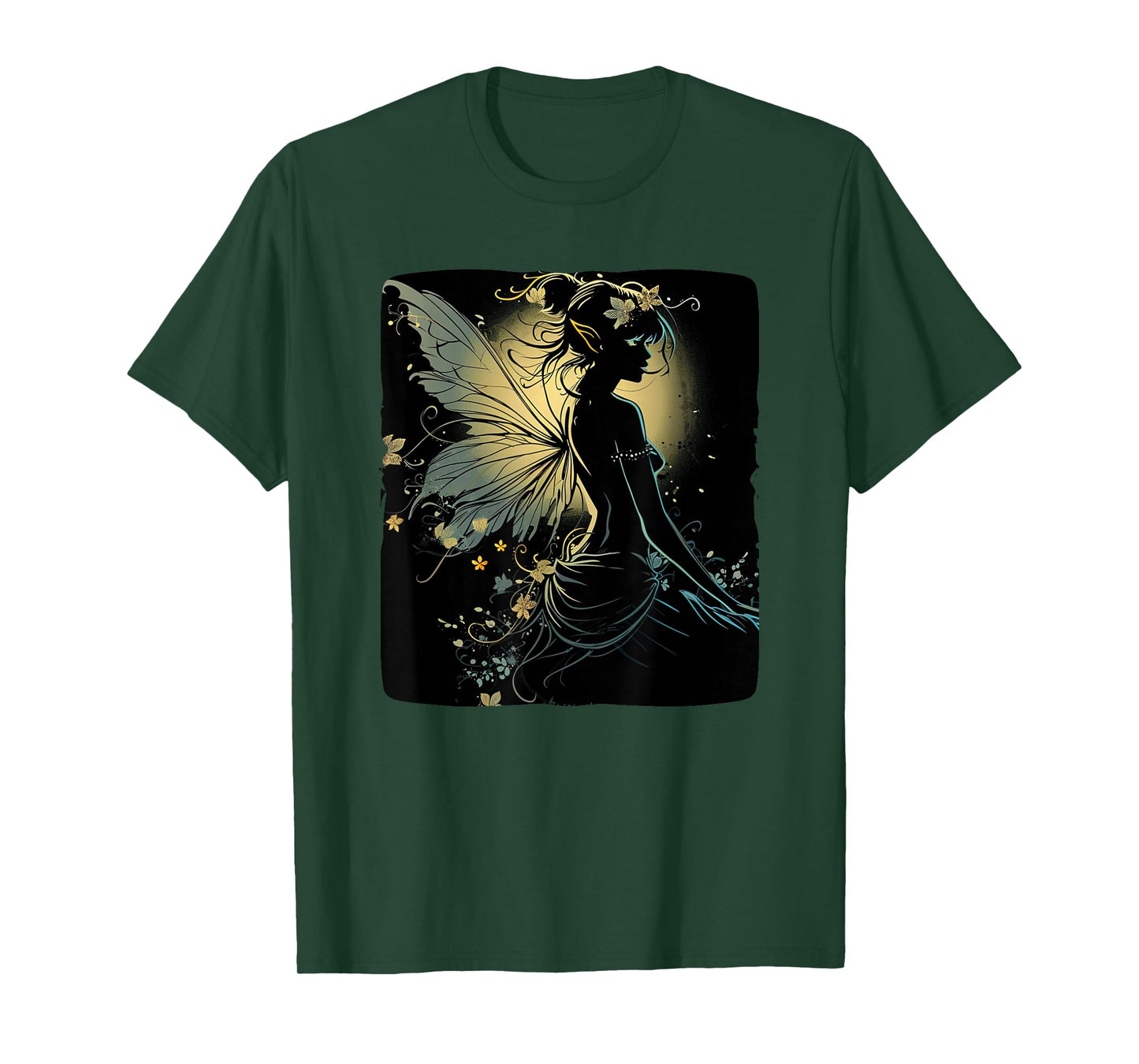 Cool black fairy with wings T-Shirt