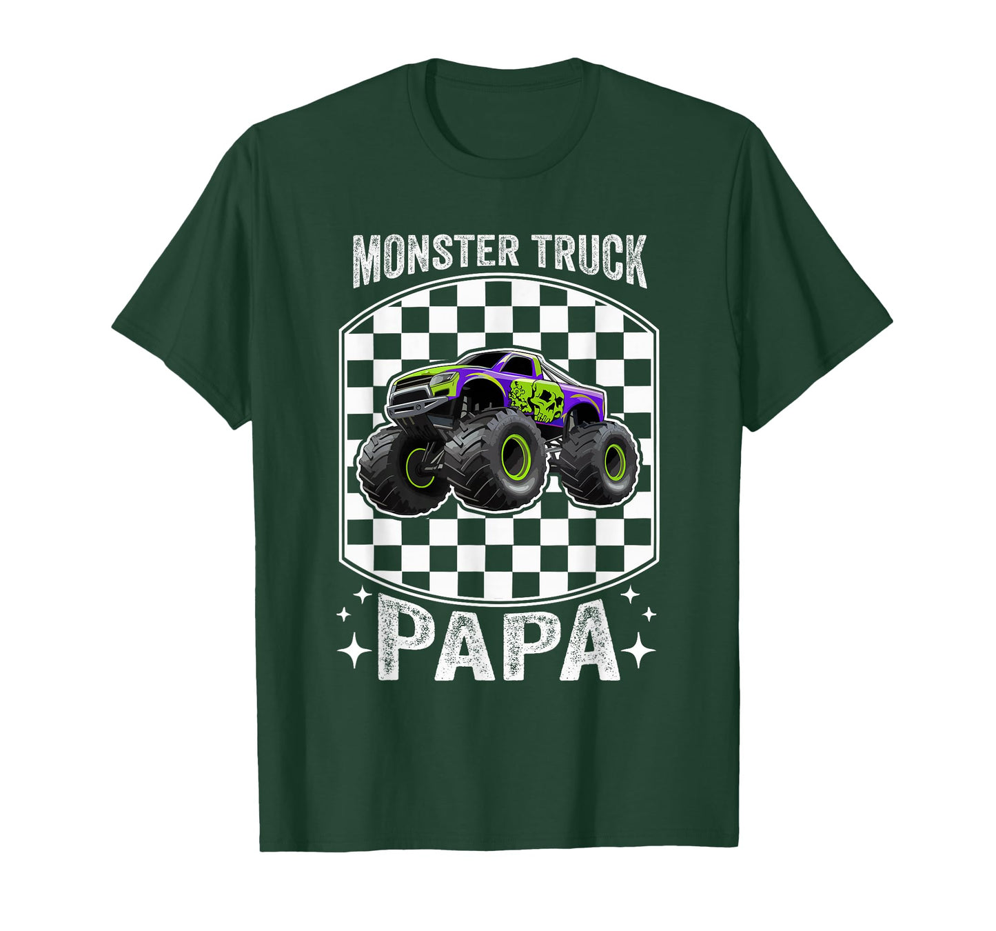 Monster Truck Dad Birthday Monster Truck T-Shirt