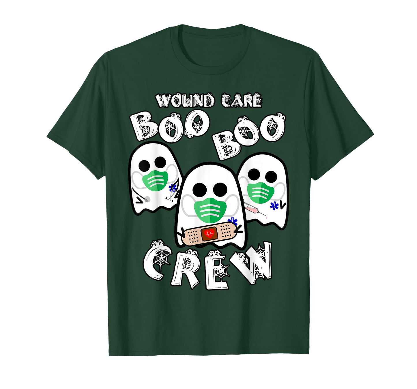 Wound Care Boo Boo Crew - Funny Medical Halloween T-Shirt