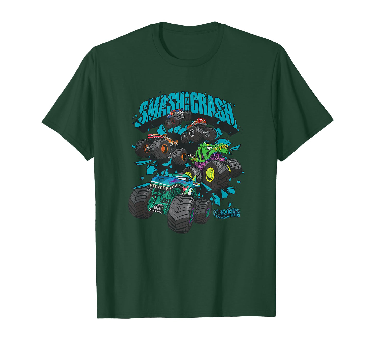 Hot Wheels Monster Trucks - Epic Smash and Crash T-Shirt