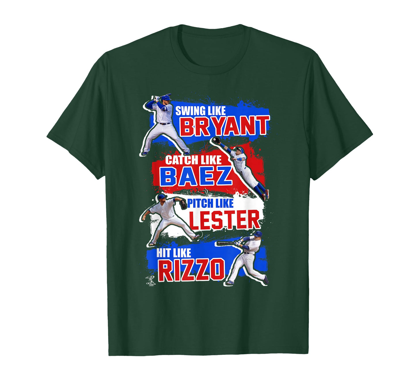 Kris Bryant Swing, Catch, Pitch, And Hit Like The T-Shirt T-Shirt
