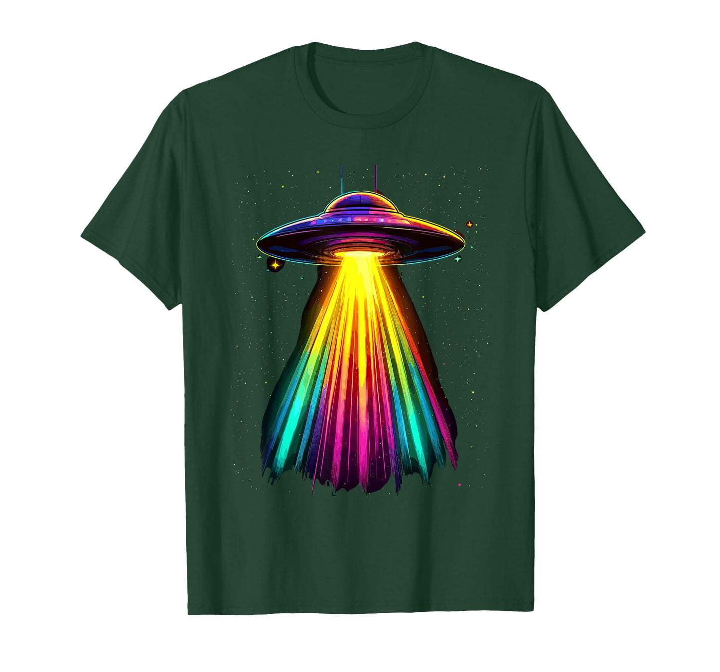 Alien Lovers Alien Space UFO Lights Rave T-Shirt