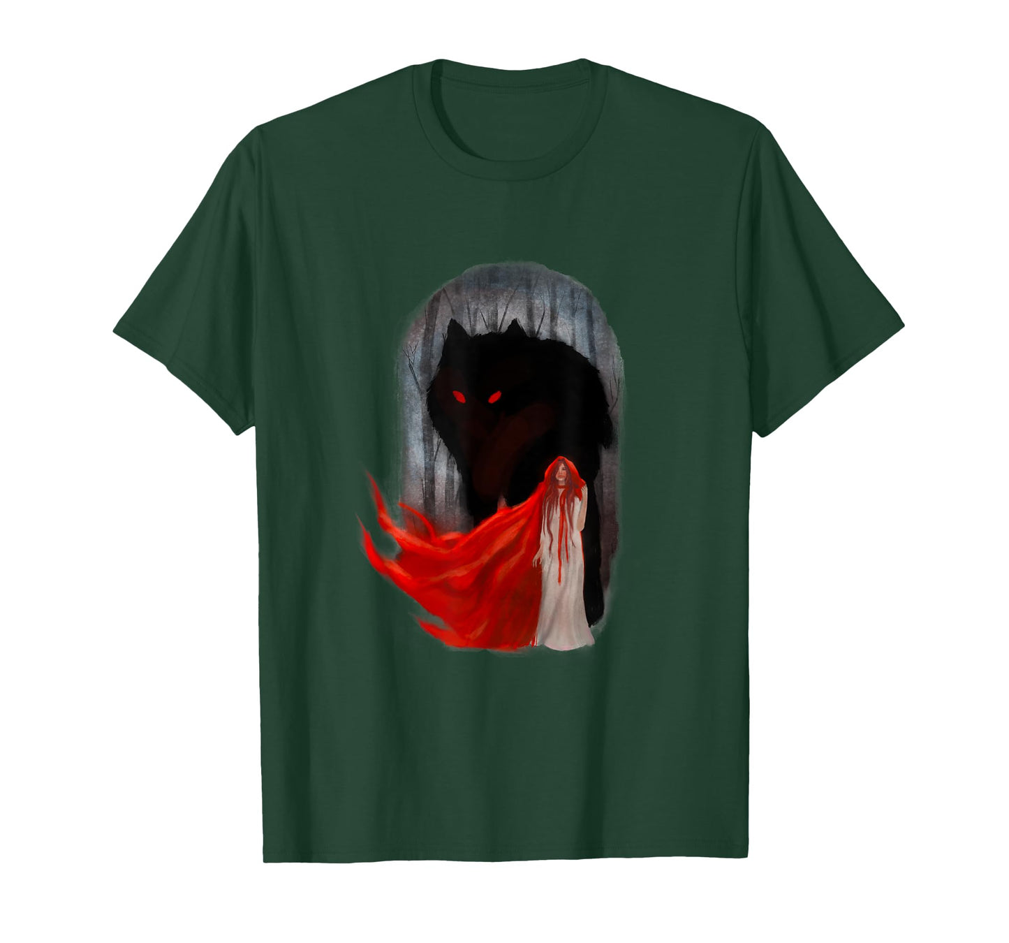 Big Wolf & Riding Hood Fairy Tale T-Shirt