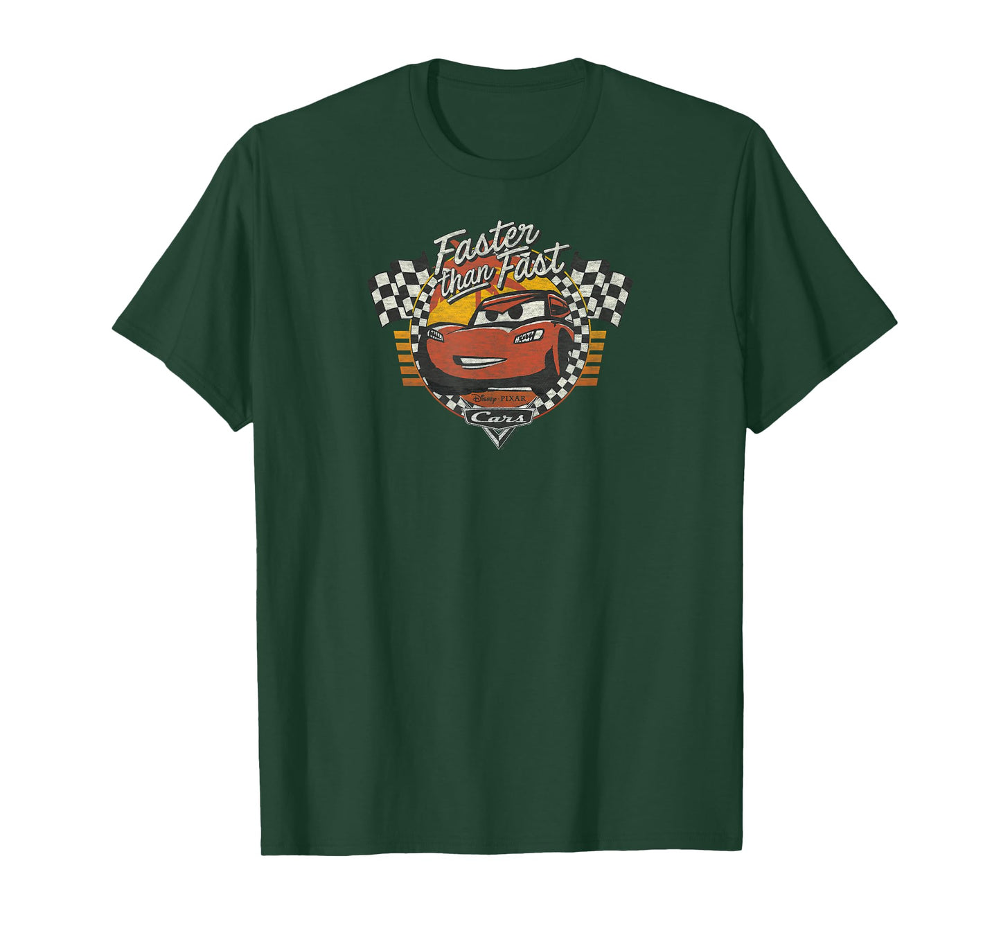 Cars - Lightning McQueen - Faster Than Fast T-Shirt
