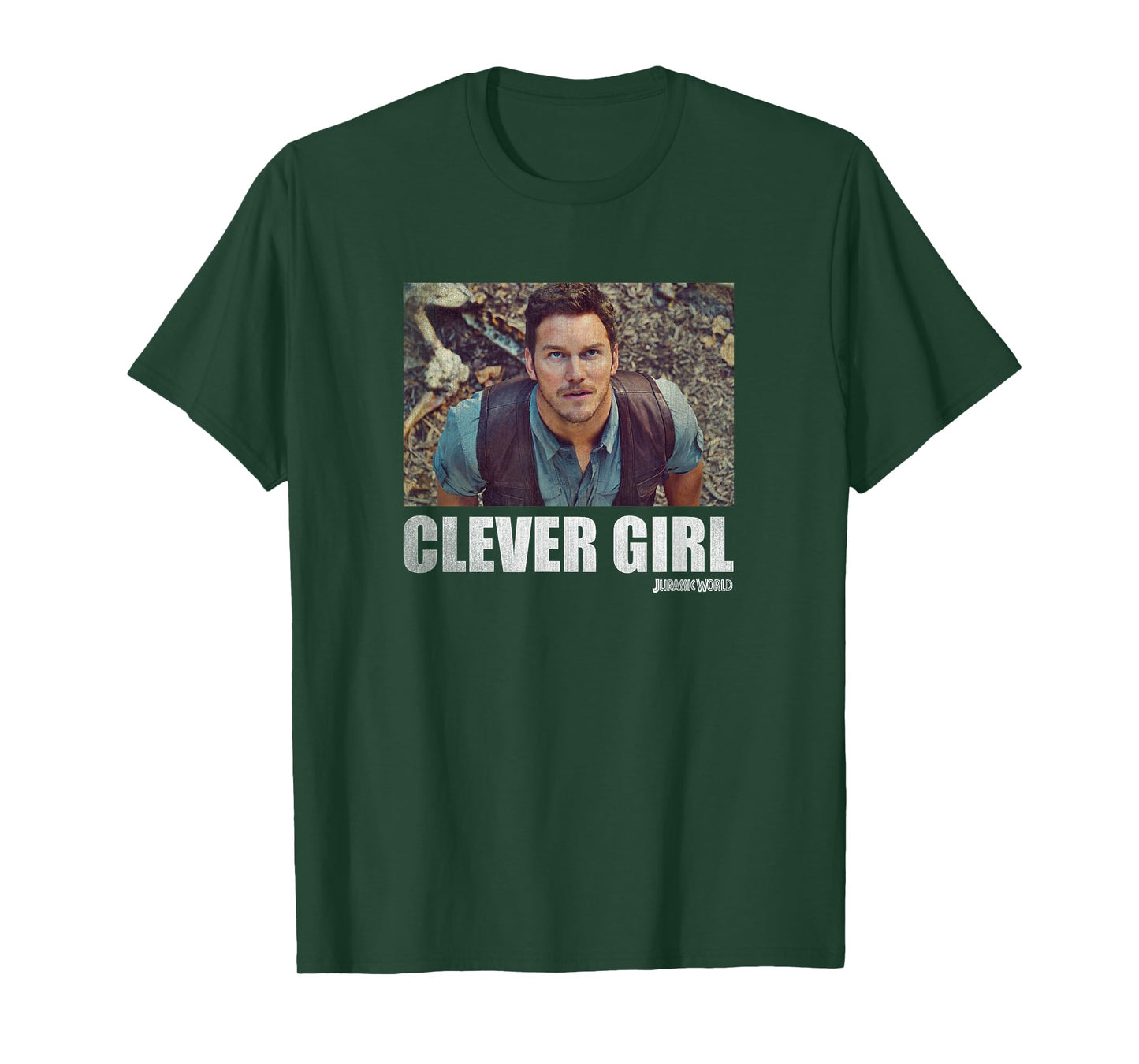 Jurassic World Owen Grady Looks Up Clever Girl T-Shirt