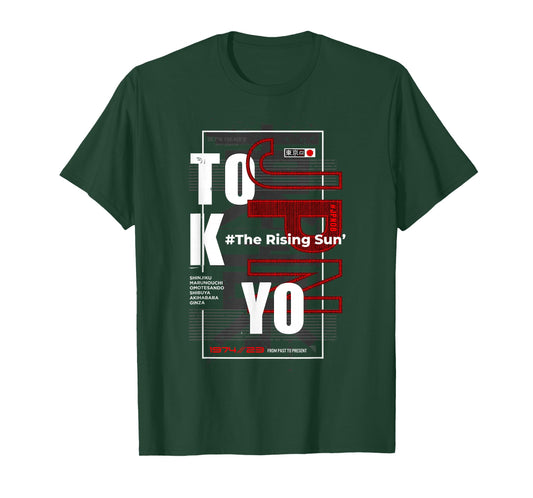 JPN Tokyo The Rising Sun T-Shirt