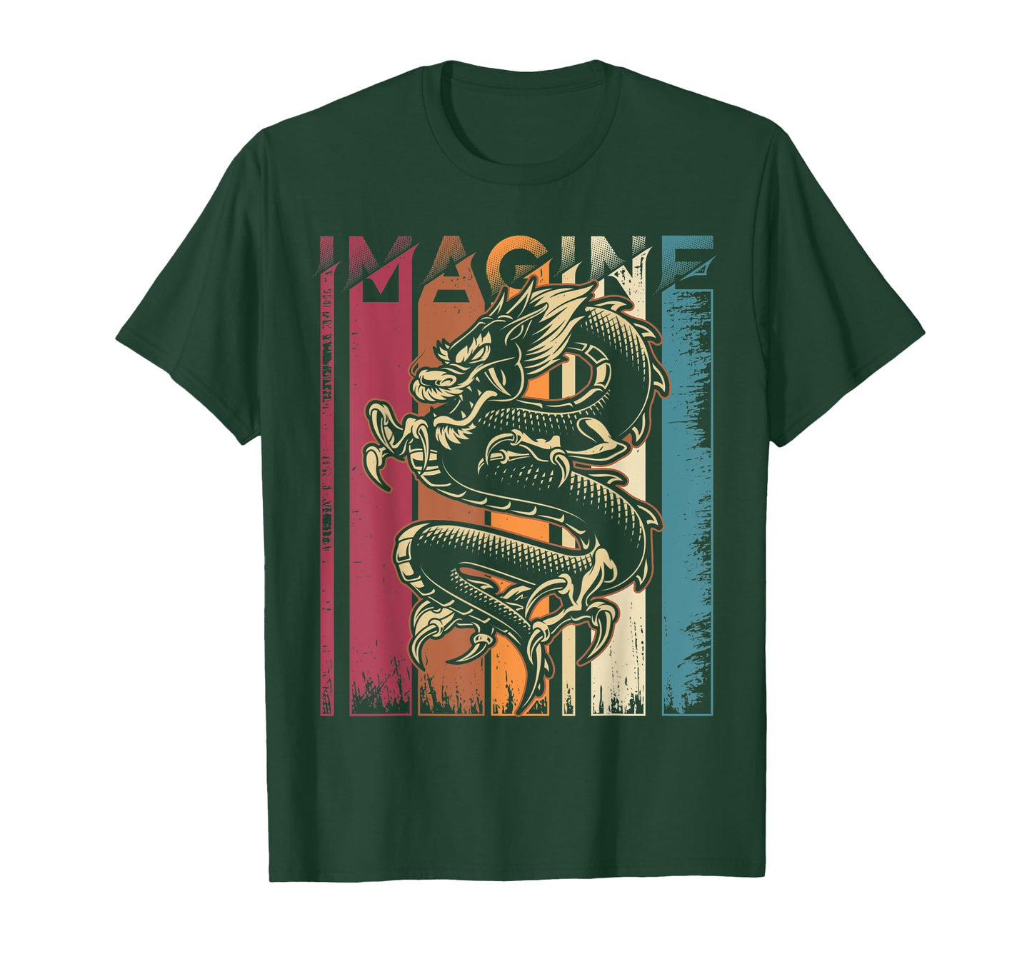 Imagine Dragon Vintage Cool Art T-Shirt