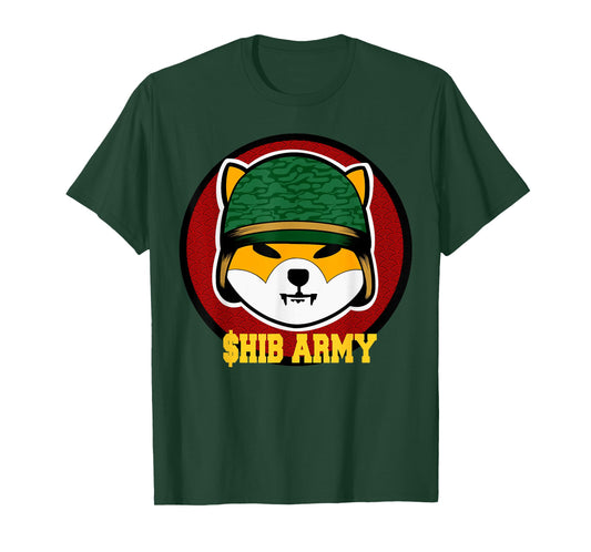 SHIB ARMY Shiba Inu coin T-Shirt