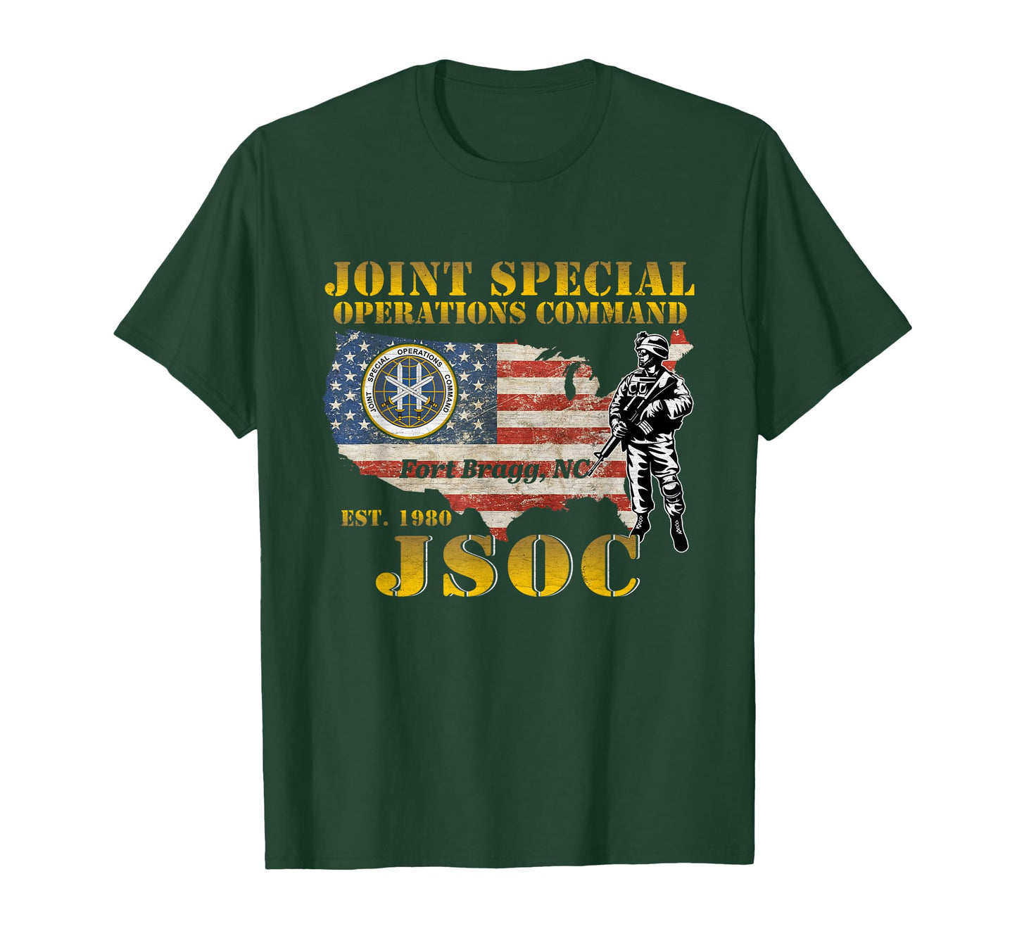 Joint Special Operations Command JSOC Fort Bragg NC Gifts T-Shirt