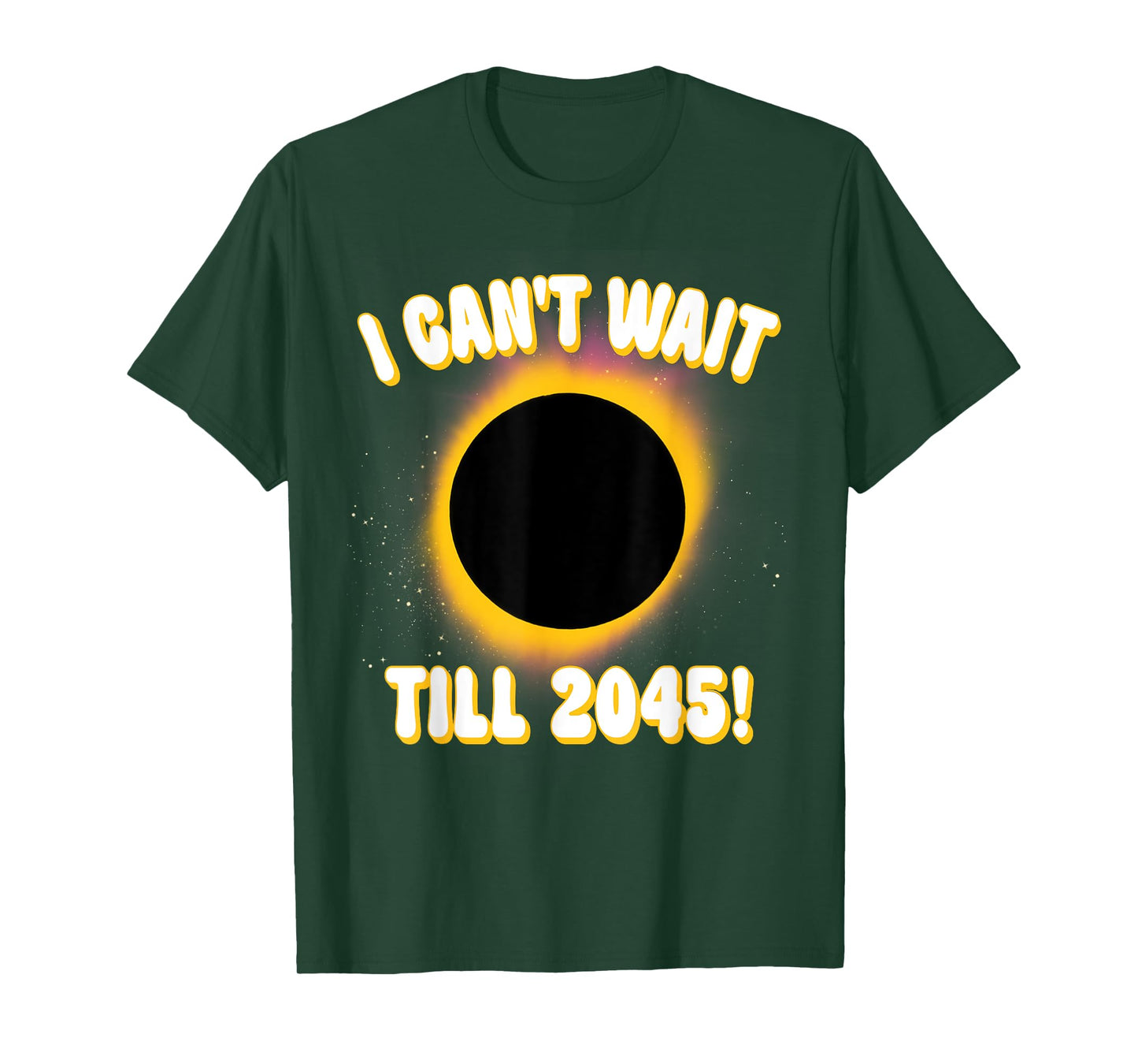 2045 Total Solar Eclipse North America Totality T-Shirt