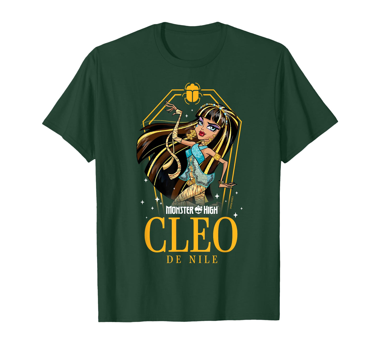 Monster High - Cleo De Nile Coffin And Scarab T-Shirt