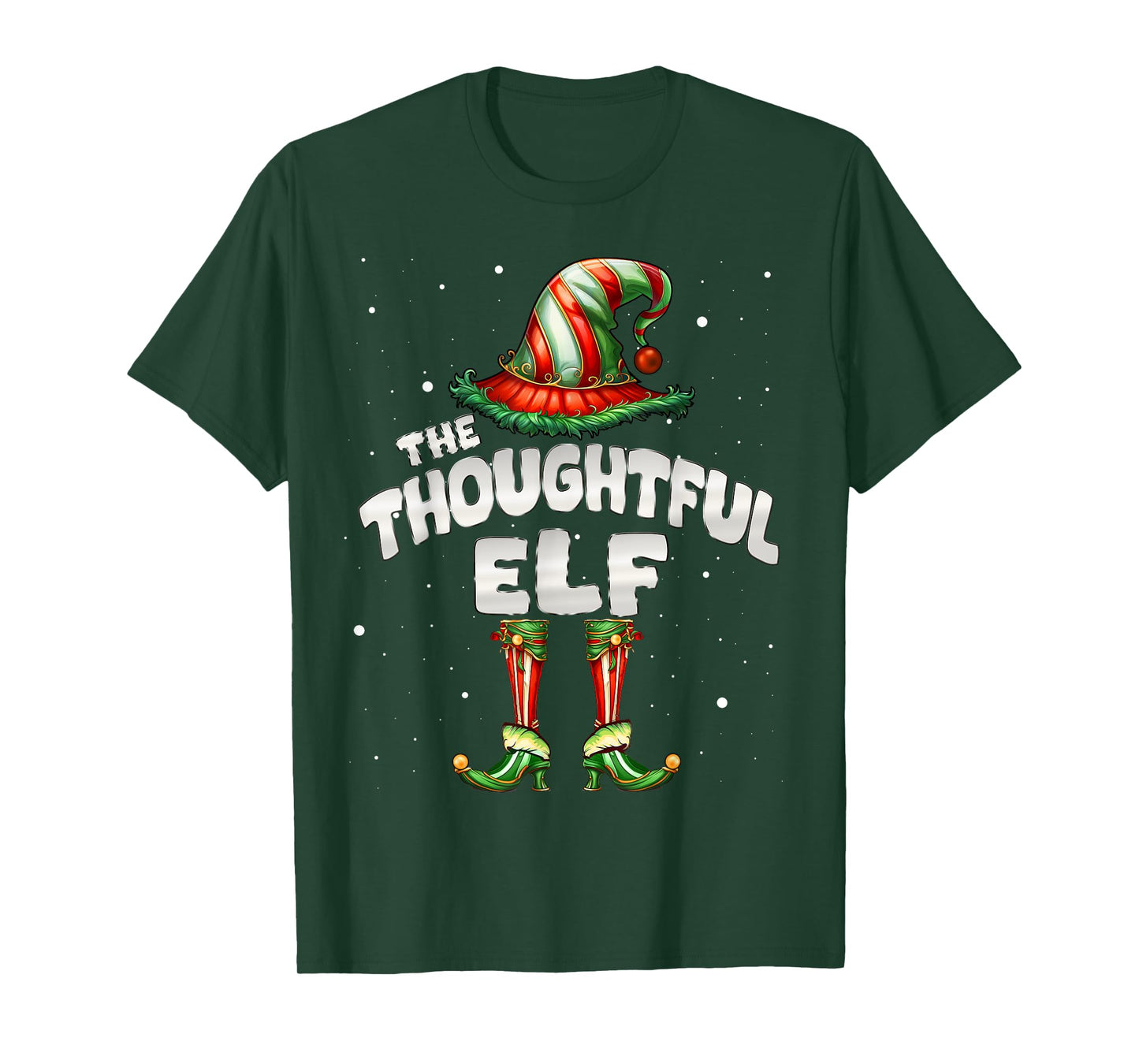 I'm The Thoughtful Elf Family Matching Group Christmas T-Shirt