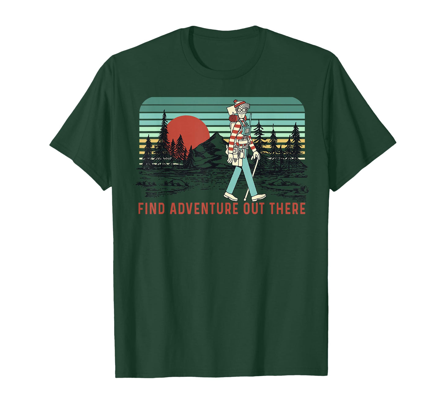 Where's Waldo Find Adventure Out There T-Shirt