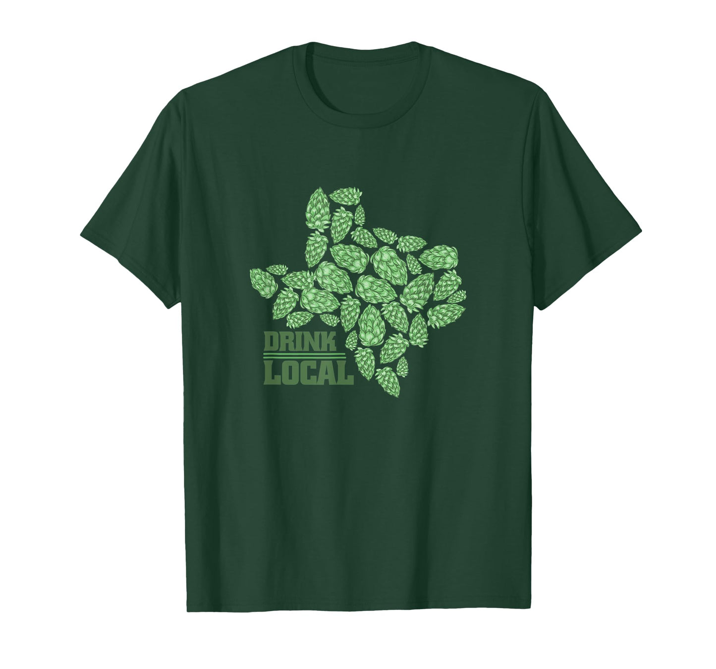 Drink Local Texas Hops T-Shirt