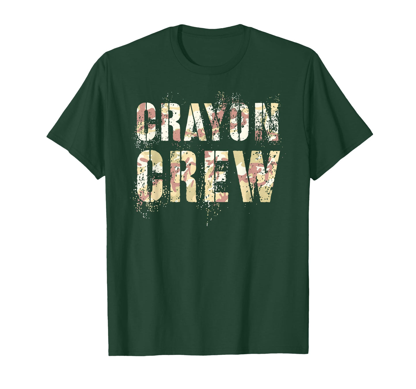 Veteran CRAYON CREW Eater Proud Officer Military Corp Theme T-Shirt